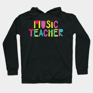 Music Teacher Gift Idea Cute Back to School Hoodie